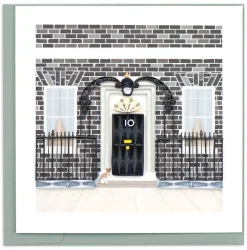 Greeting Cards|10 Downing Street Quilled Greeting Card