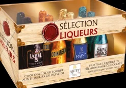 Sweets|Abtey Chocolatier Dark Chocolate Liqueurs Crate Gift Box