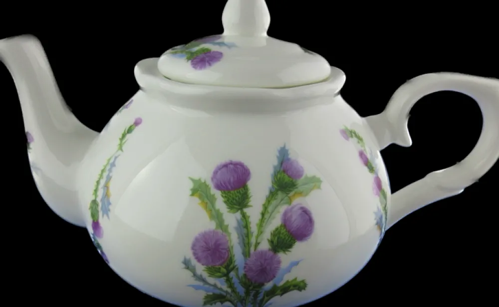 Teapots|Adderley Ceramics Thistle Teapot