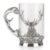Pewter Gifts & Jewelry|Glasses & Steins|A.E. Williams Stag Glass & Pewter Tankard