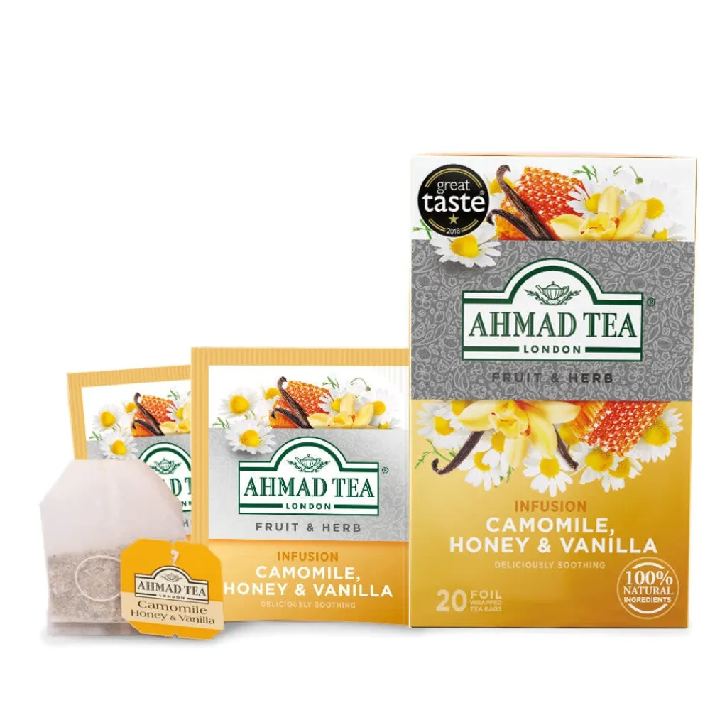 Ahmad Tea Ahmad Tea|Ahmad Camomile, Honey & Vanilla Herbal 20s