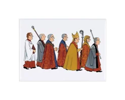 Home Accents|Alison Gardiner Cathedral Procession Fridge Magnet