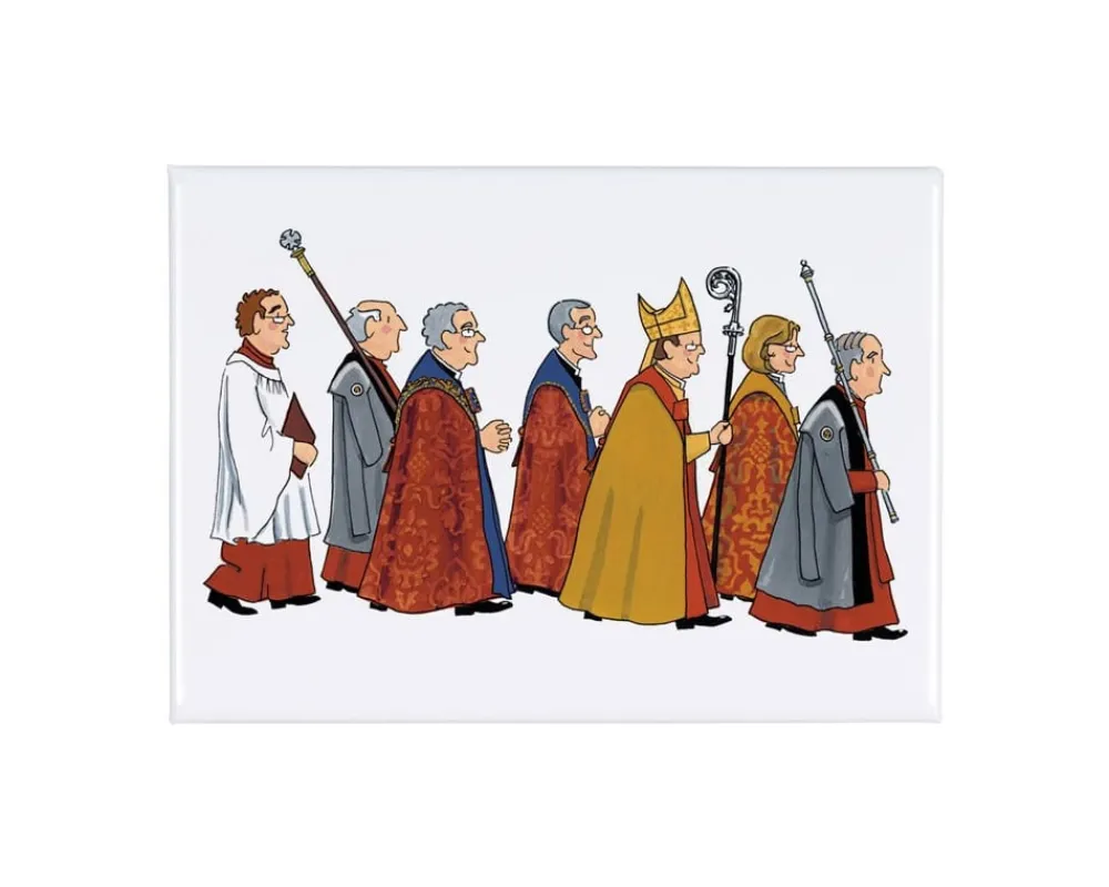 Home Accents|Alison Gardiner Cathedral Procession Fridge Magnet
