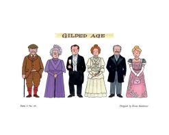 Tea Towels|Alison Gardiner Gilded Age Tea Towel