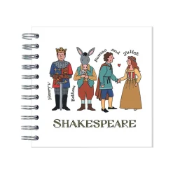 Cultural Icons|Journals & Other Stationery|Alison Gardiner Shakespeare Characters Mini Notebook