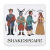 Cultural Icons|Alison Gardiner Shakespeare Characters Coaster