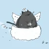 Greeting Cards|Angel Cat Pet Sympathy Card