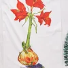 April Cornell Tea Towels|Amaryllis (Red) Tea Towel