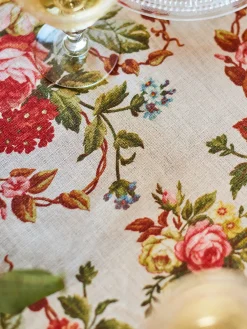 April Cornell Tablecloths|Cassandra Antique Tablecloth, 54" x 90"