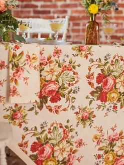 April Cornell Tablecloths|Cassandra Antique Tablecloth, 54