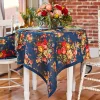 April Cornell Tablecloths|Cassandra Ink Square Tablecloth, 54" x54"