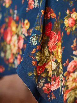 April Cornell Tablecloths|Cassandra Ink Square Tablecloth, 54