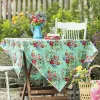 April Cornell Tablecloths|Cottage Rose Oilcloth Tablecloth