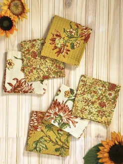 April Cornell Tea Towels|Country Road Patchwork Tiny Tea Towel Bundle