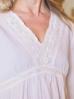April Cornell Robes, Nightgowns & Dresses|Dream Nighty Ecru