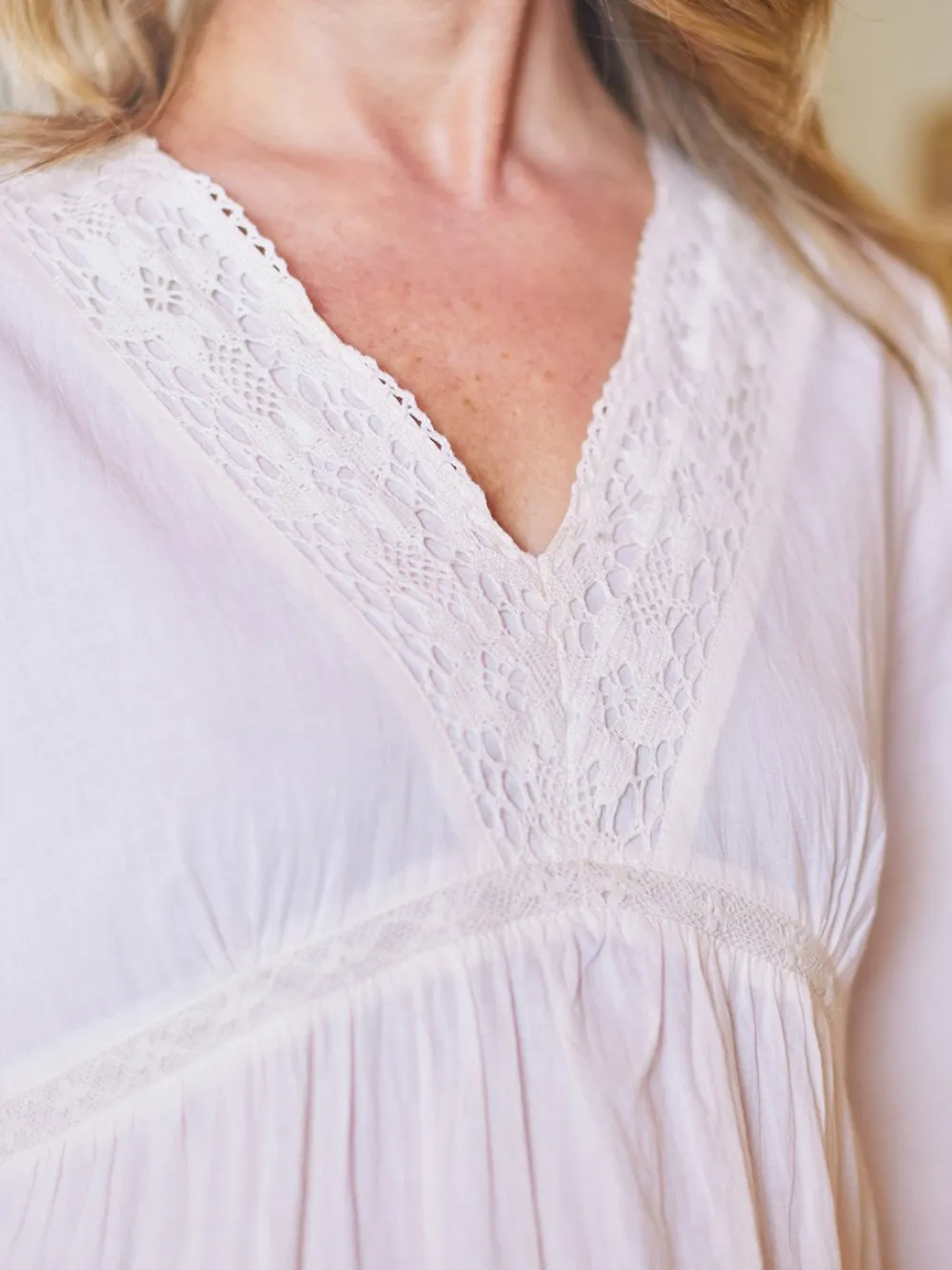 April Cornell Robes, Nightgowns & Dresses|Dream Nighty Ecru