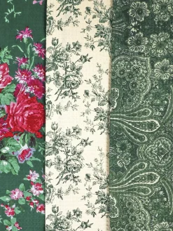 April Cornell Tea Towels|English Ivy Patchwork Tea Towel Bundle