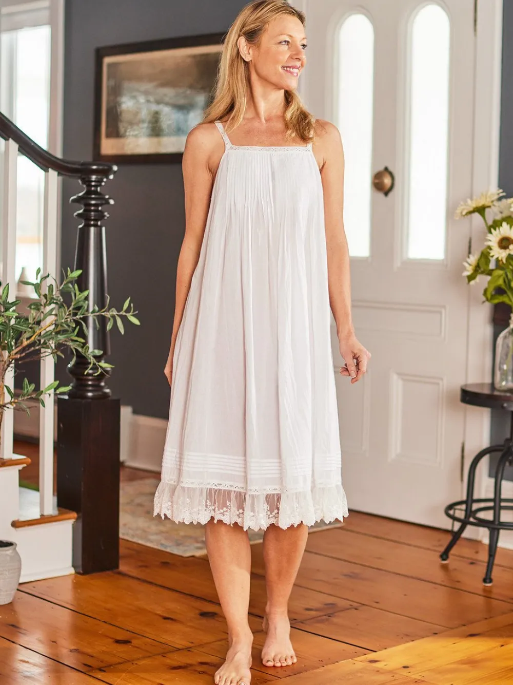 April Cornell Robes, Nightgowns & Dresses|Esme Slip Nighty