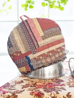 April Cornell Tea Cosies|Harvest Harmony Patchwork Tea Cozy