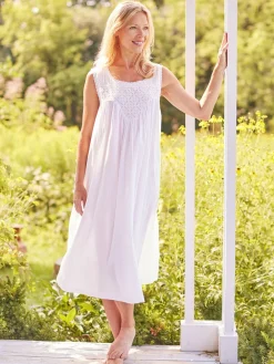 April Cornell Robes, Nightgowns & Dresses|Heirloom Nighty (White)
