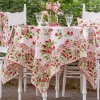 April Cornell Tablecloths|Strawberry Basket Tablecloth (Sorbet), 60" x 90"
