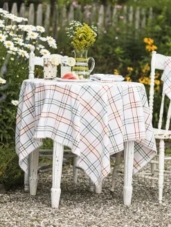 April Cornell Tablecloths|Summer Plaid Tablecloth, 60" x 90"