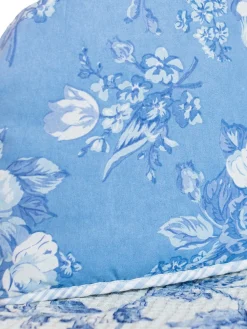 April Cornell Tea Cosies|Washed Blue Patchwork Tea Cozy