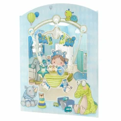 Greeting Cards|Baby Boy Swing Card