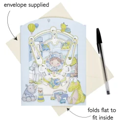 Greeting Cards|Baby Boy Swing Card