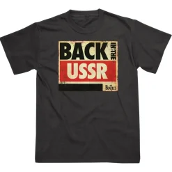 Shirts & Sweaters|Cultural Icons|Back in the USSR Black T-Shirt
