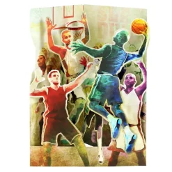 Greeting Cards|Basketball Swing Card