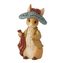 Peter Rabbit|Beatrix Potter x Jim Shore Benjamin Bunny Mini Figurine