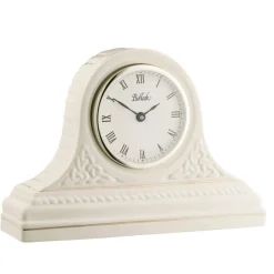 Belleek Home Accents|Belleek Pottery|Celtic Mantel Clock