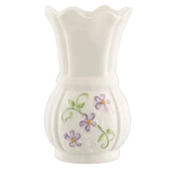 Belleek Belleek Pottery|Classic Irish Flax Mini Vase