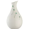 Belleek Vases|Belleek Pottery|Classic Shamrock Meadow 10" Vase