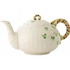 Belleek Belleek|Teapots|Classic Shamrock Teapot
