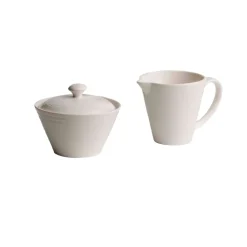 Belleek Belleek|Creamers & Sugar Bowls|Living Ripple Creamer & Sugar
