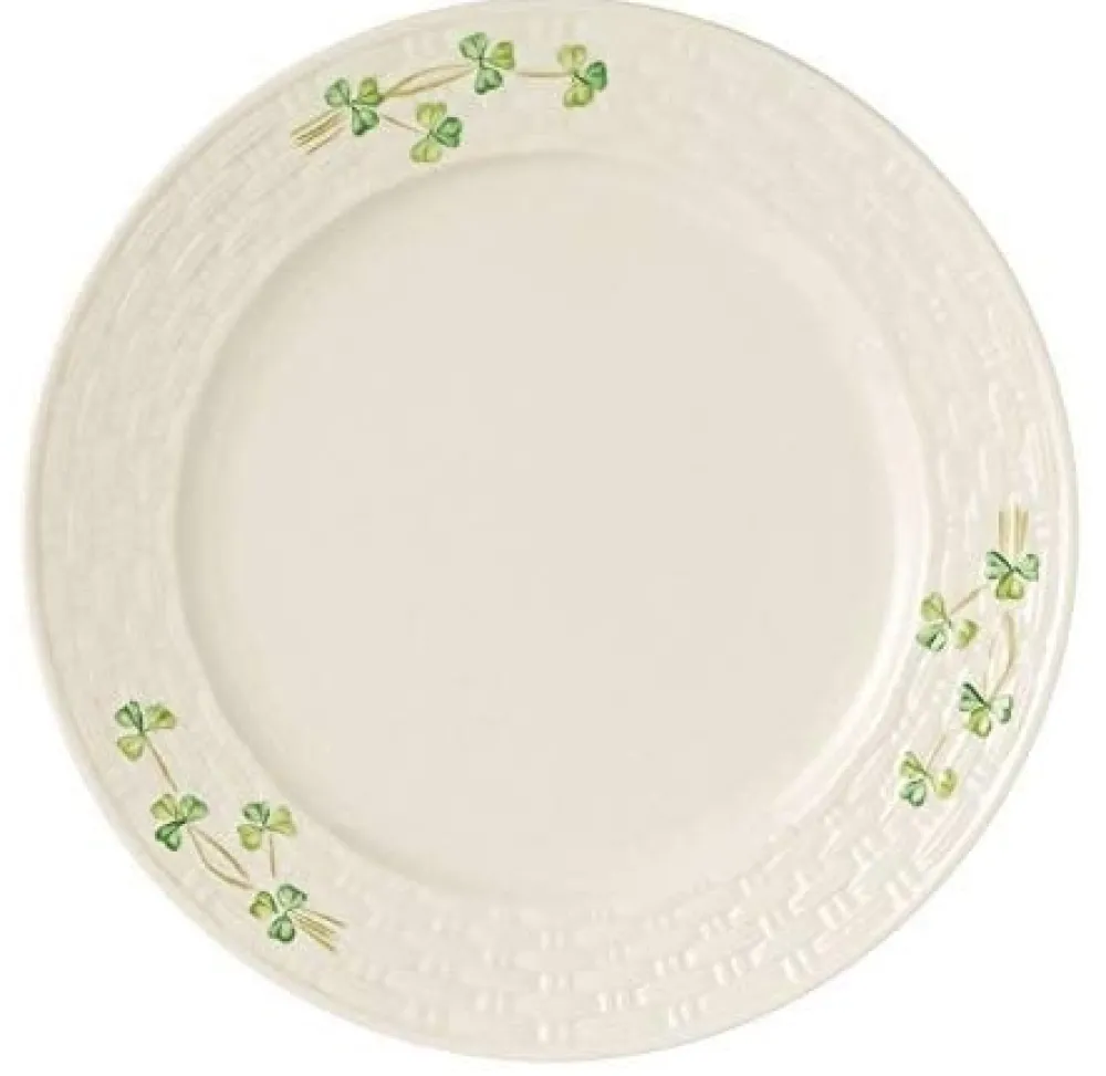 Belleek Belleek|Shamrock Dinner Plate