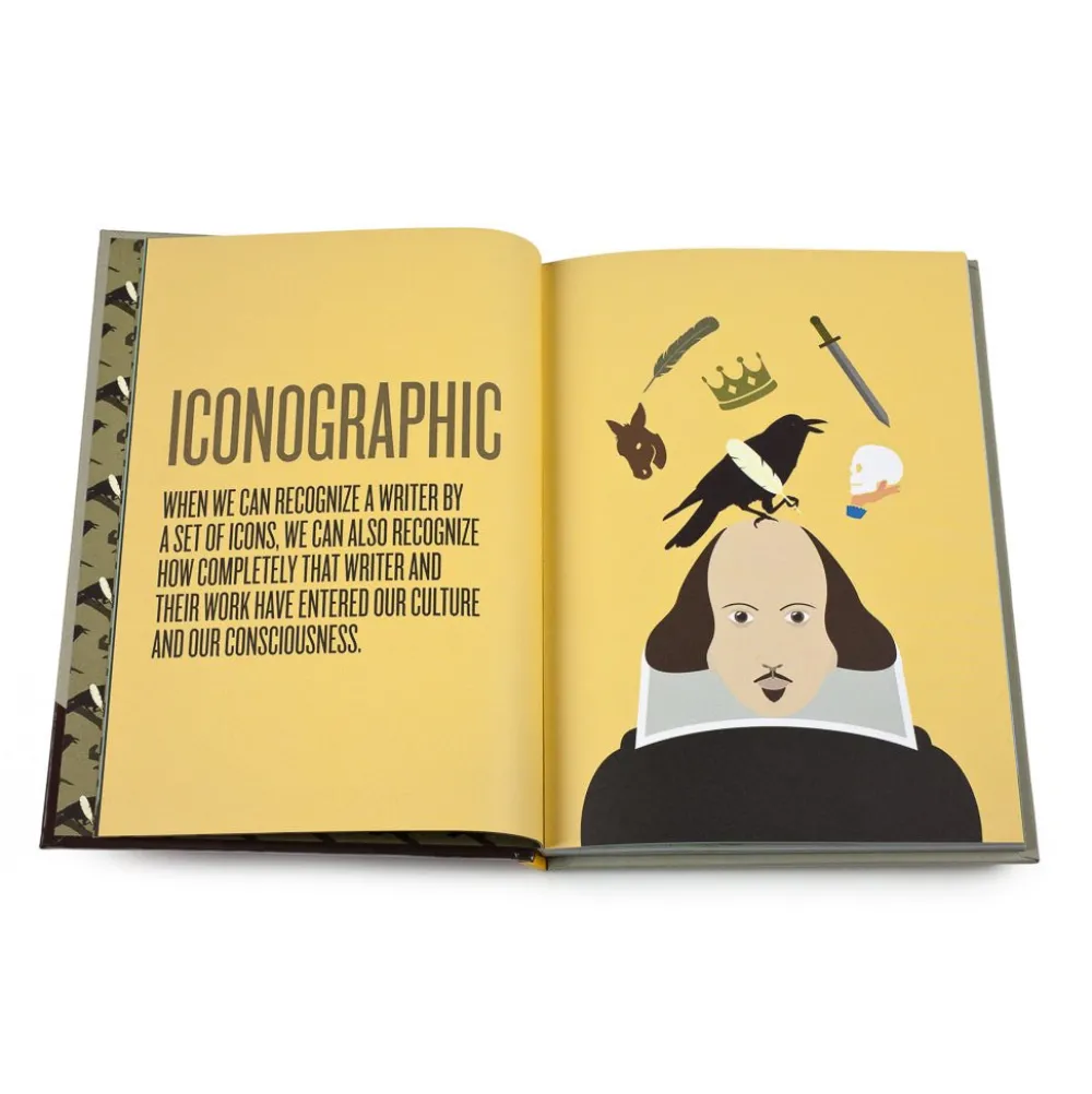 Cultural Icons|Biographic Shakespeare Hardcover Book