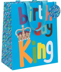Gift Bags|Birthday King Large Gift Bag
