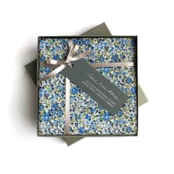 Handkerchiefs|Scarves & Wraps|Blue Emma & Georgina Square Bandana