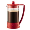 Kitchen Tools|Bodum Brazil French Press (Red)