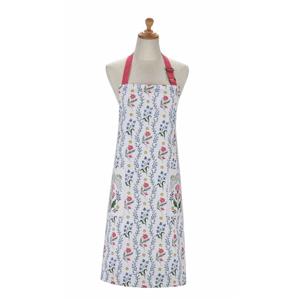 Aprons|Boho Floral Cotton Apron