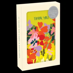 Boxed Cards|Bold Blooms Yellow Floral Boxed Notecards