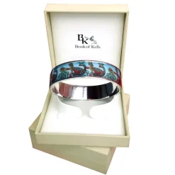 Bracelets & Bangles|Book of Kells Thin Peacock Bangle