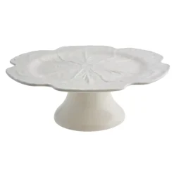 Bordallo Pinheiro Bordallo Pinheiro|Serving Plates|Beige Cabbage Cake Stand