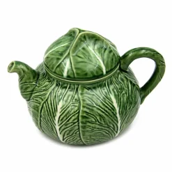 Bordallo Pinheiro Bordallo Pinheiro|Teapots|Cabbage Teapot