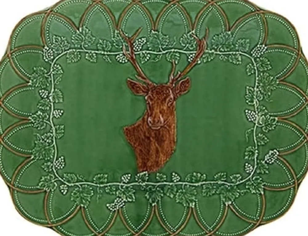 Bordallo Pinheiro Trays|Bordallo Pinheiro|Wood Grove Deer Tray