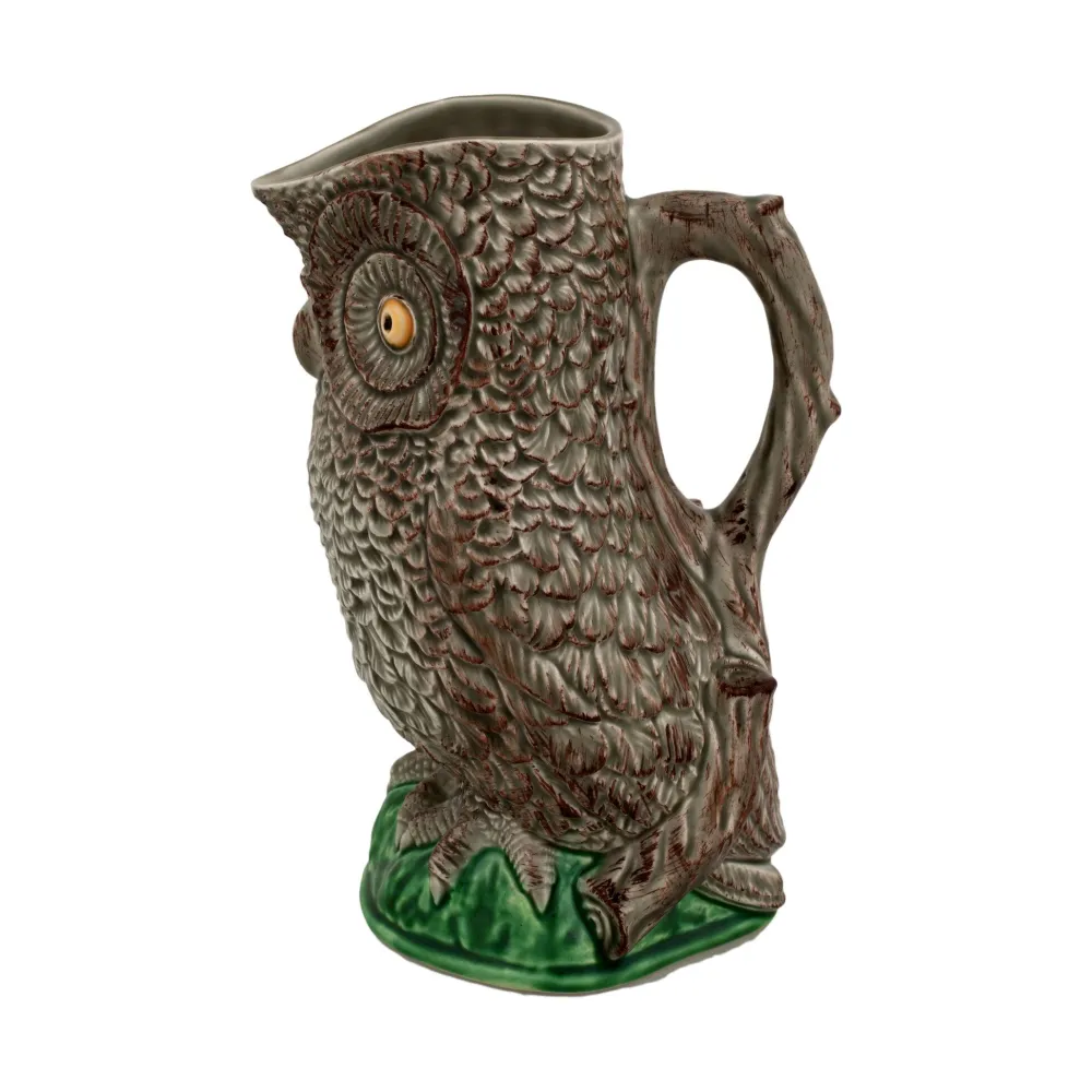 Bordallo Pinheiro Vases|Home Accents|Owl Pitcher