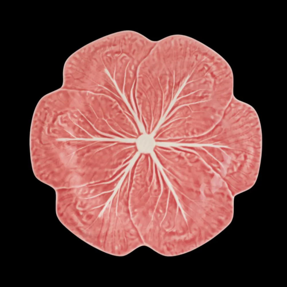 Bordallo Pinheiro Bordallo Pinheiro|Pink Cabbage Dinner Plate